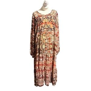 Knox Rose Multicolor Long Sleeve Dress